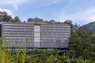 Medellin Kolombiya. 06-02-2024. Cortezza Las Palmas İş Binası