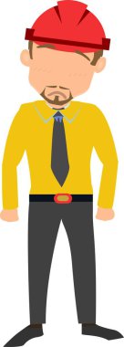 Bir inşaat işçisi ya da mühendisinin kaskı ya da kaskı taktığı bir resim.