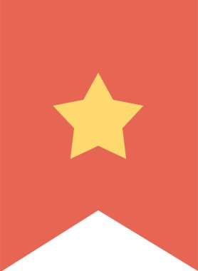 Yer imi simgesi. Düz biçimli vektör illüstrasyonu