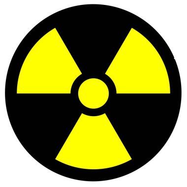 Risk Alarmı Logosu - Çoklu Tehlike Taşıyıcı Görsel Vurucu Amblem. Tehlikeli ya da Toksik logo simgesi.