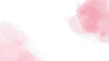 Yumuşak pembe suluboya yağlı arka plan