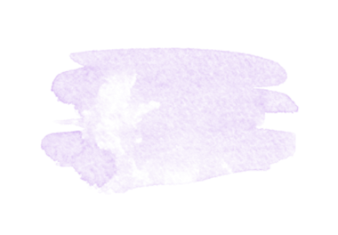 Siyah arkaplanda soyut mor fırça darbesi, sanatsal tasarım elementi