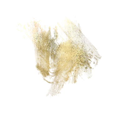 Siyah arka planda altın fırça darbesi, modern bir soyut tasarım.