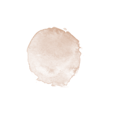 Siyah arka planda kahverengi bir kozmetik lekesi..