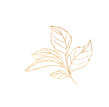 Siyah arka planda zarif altın yaprak tasarımı, sanatsal projeler için mükemmel..