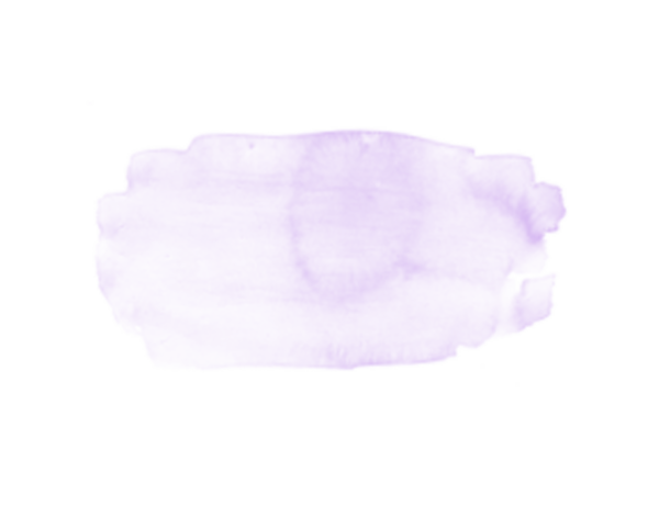 Siyah arka planda büyük, soyut bir lavanta lekesi, sanatsal.