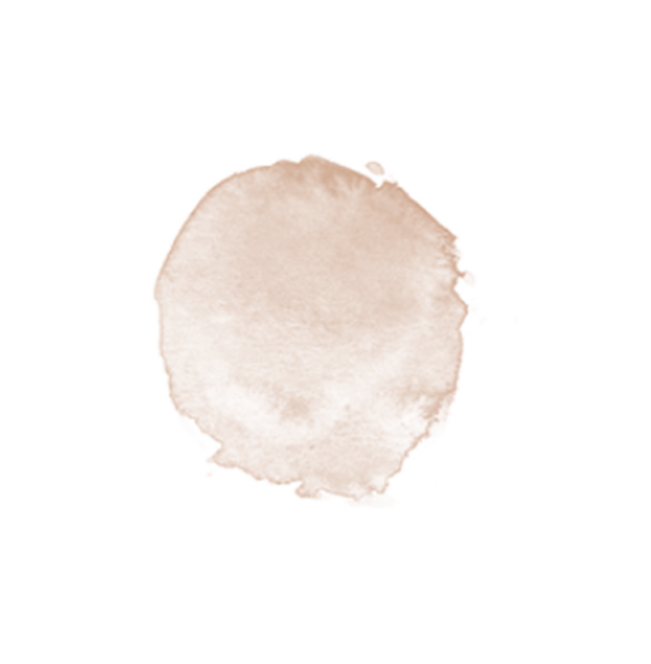 Siyah arka planda kahverengi bir kozmetik lekesi..