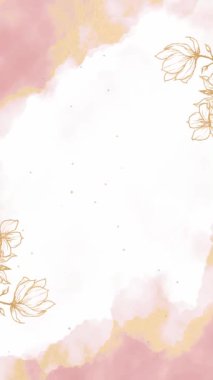 Parlak Çiçek Dikey Videosu