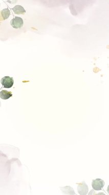 Zarif Altın Çiçek Dikey Videosu