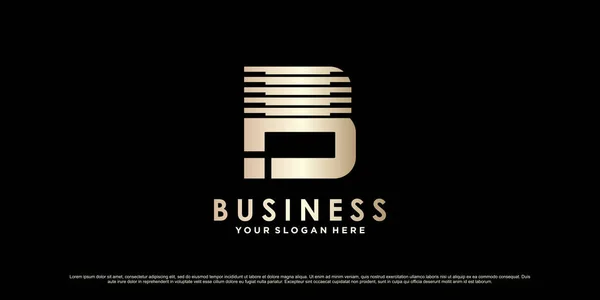 Monograma Logo Design Inicial Letra Para Negócios Pessoal Com Conceito —  Vetores de Stock