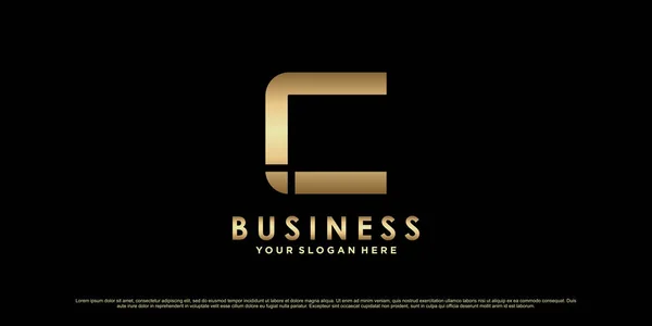 Monograma Logotipo Projeto Letra Inicial Para Negócio Pessoal Com Conceito —  Vetores de Stock