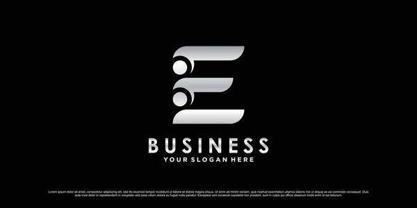 Monograma Logotipo Design Carta Inicial Para Negócios Pessoal Com Conceito —  Vetores de Stock