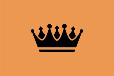 Modern ve yaratıcı konsepte sahip Crown logo vektörü