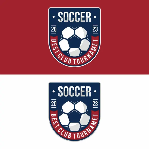 Soccer Football sport logo design vector illustration