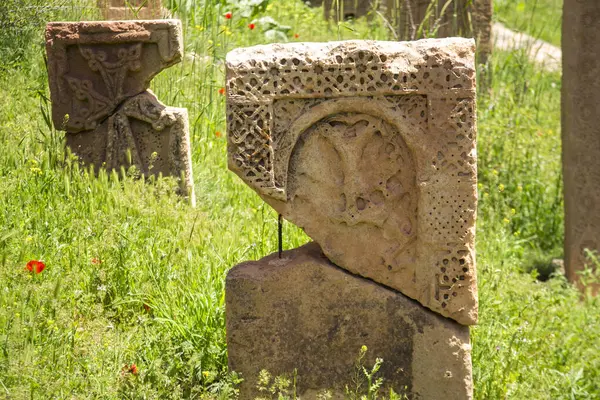 Ermenistan Daki Mezarlık Ermenistan Daki Eski Mezarlık — Stok fotoğraf