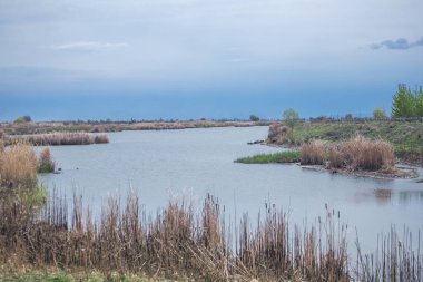 Balık tutmak için küçük göl
