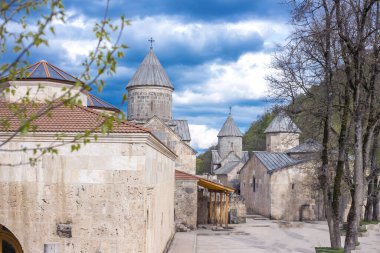 Antik Haghartsin Manastırı. Eski Hıristiyanlık kilisesi. Ermenistan