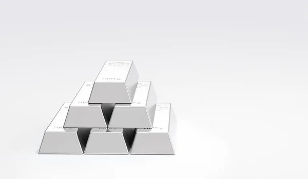 Rendu Cubes Blancs — Photo