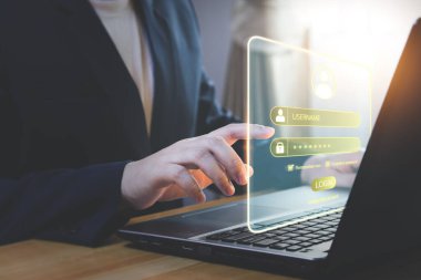 akıllı telefon ve simge, ağ bağlantısı teknolojisi ve veri depolama kavramı ile dizüstü bilgisayarda yazı yazmak.