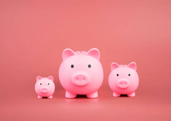 Piggy Bank Isolated Color Background — Stock Photo, Image