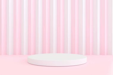 3D görüntüleme. Ekran için boş oda.