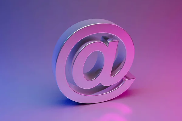 email symbol, address for web on background. concept of internet contact Internet communication. Creating an online channel to connect with customers