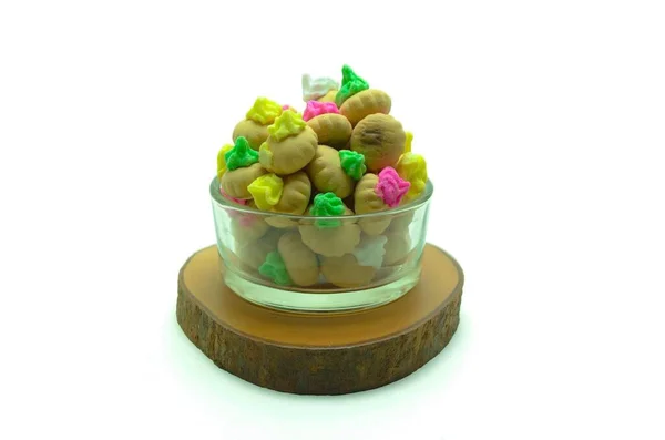 Eski geleneksel bisküvi şekeri. Bisküvi soslu şeker..