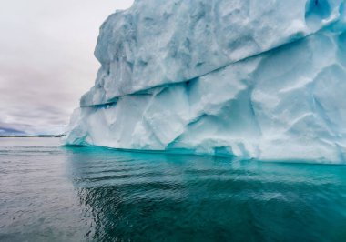 Okyanustaki Antarktika buzdağları, Ilulissat, Grönland