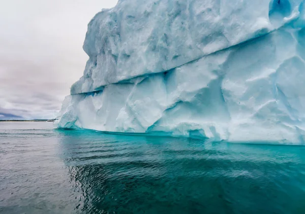 Antarctic icebergs in the ocean, Ilulissat, Greenland