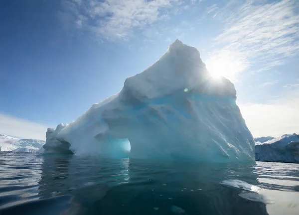 Ікеберг Льодовиковій Лагуні Ілуліссат Гренландія — стокове фото
