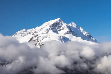 Himalaya 'daki dağ zirvesi, Annapurna Pisti, Nepal