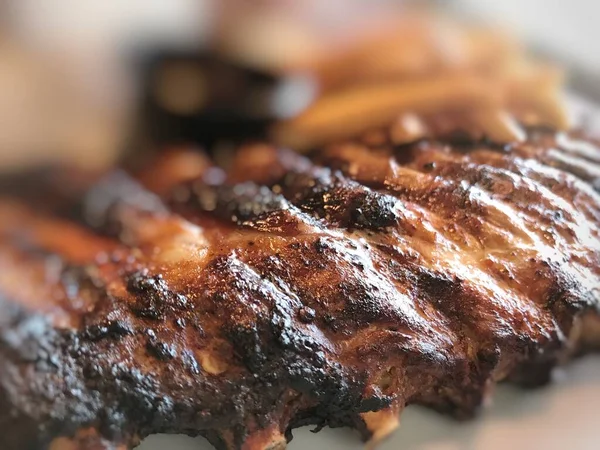 Barbecue Ribs Grill — Stock Photo, Image