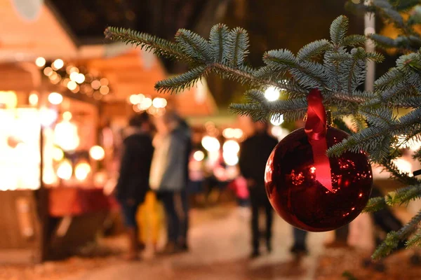 Різдвяний Ярмарок Німеччині Стокова Картинка