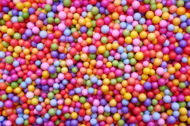  renkli topları ile arka plan