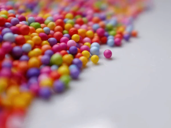 Achtergrond Met Kleurrijke Ballen — Stockfoto