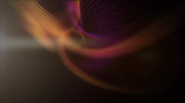 Soyut VHS geri hareket döngüsü arkaplanı. Renkli stilize Vj döngüsü. 80 'lerin disko partisi.