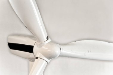 Wind turbines for the production of renewable energy. Alternative energy for environment conservation, ecological.