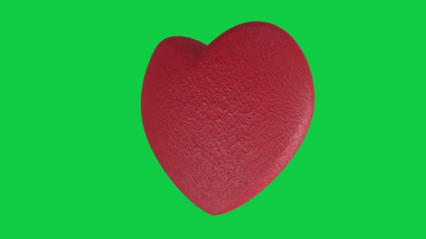 Videa Záběry Symbol Lásky Srdce Symbol Lásky Vhodný Pro Valentýna — Stock video