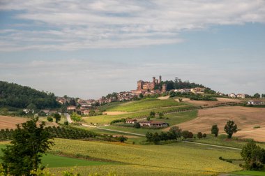 Monferrato, Piedmont, Italy - July 19, 2021 clipart