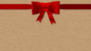 Üç boyutlu illüstrasyon. Hediye paketi için Foicco. Noel, doğum günü, Sevgililer Günü, hediyeler ve etkinlikler için uygun