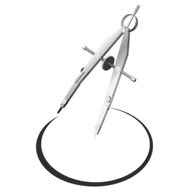 png. Şeffaf. Pusula metin girişi için boş alan etrafında tam bir çember çizer.