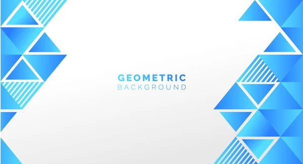Геометрический Вектор Голубого Льда — стоковый вектор