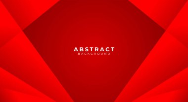 Kırmızı geometrik arka plan vektör
