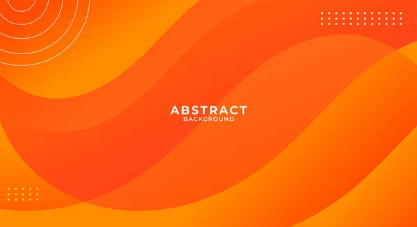 Orange Farbverlauf Form Abstrakt Hintergrund Vektor — Stockvektor