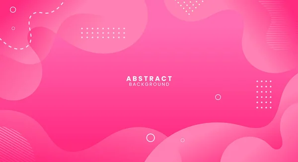Dynamische Abstrakte Trendige Rosa Hintergrund — Stockvektor