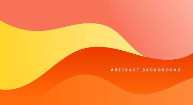 Basit turuncu ve sarı arkaplan duvar kağıdı