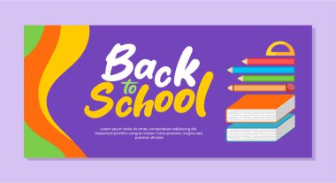 okul afiş şablon tasarımına geri dön