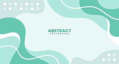 Tosca yeşil düz tasarım pastel arkaplan