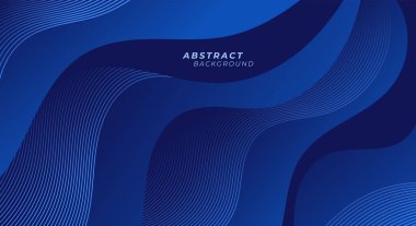 Modern mavi dalgalı satır arkaplanı