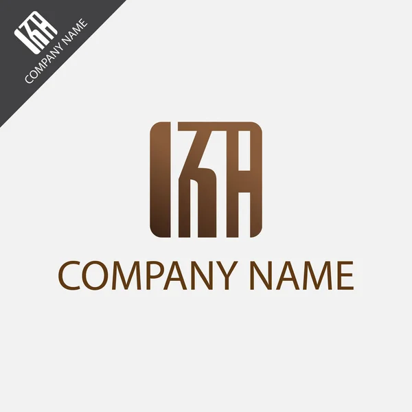 Diseño Del Logotipo Con Elementos Las Letras Adecuado Para Empresa — Archivo Imágenes Vectoriales